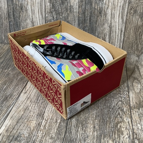 NEW Vans Sk8-Hi Mens Platform2 After Dark Camo Mens 8 UNISEX - Picture 8 of 12